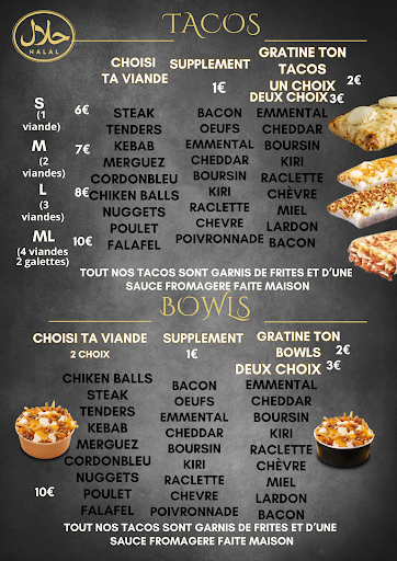M et L snack