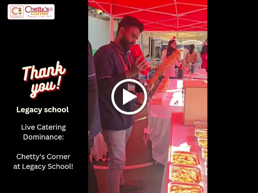 🌀 Live Catering Dominance: Chetty's Corner at Legacy School! post image