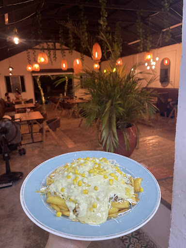 Rustico comidas rápidas al carbon