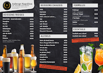 Menu Auberge Napoléon Page 2