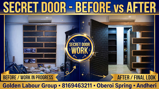 New Project Completed! Secret Door Work at Oberoi Spring, Andheri. post image