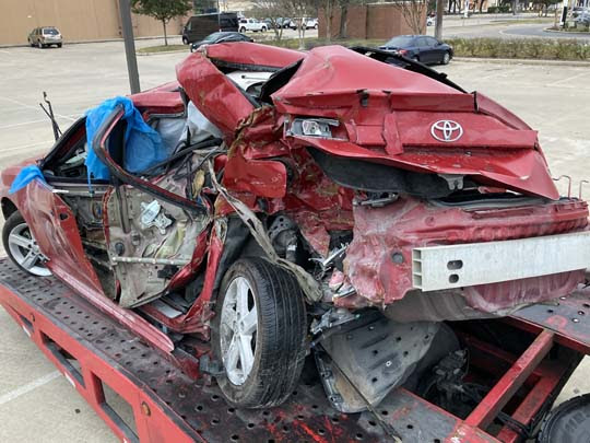 Car Wreck results in personal injury lawsuit