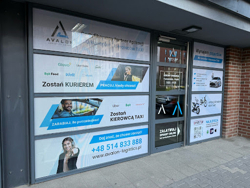Avalon Logistics Group - Praca Glovo I Stuart I Uber I Jush I Wolt I Bolt | Freenow Warszawa