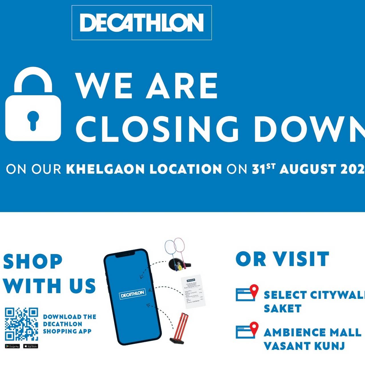 DECATHLON, Ansal plaza mall, All sports item