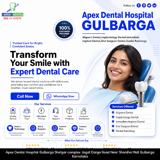 Find expert oral surgery care at Apex Dental Hospital GULBARGA. Conveniently located as your trus… post image