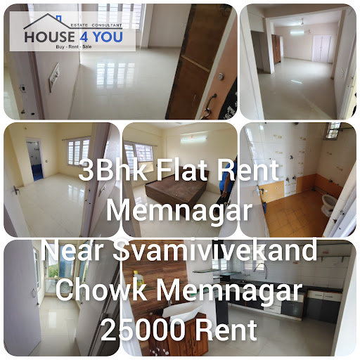 3Bhk Flat Rent Memnagar post image