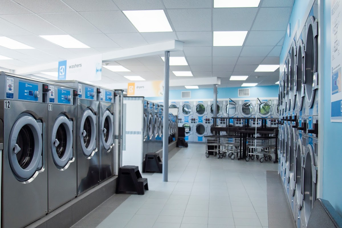 The Laundromat laundromat interior in Norwalk, CT