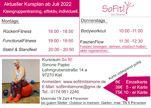 So fit! mit Simone - Thumbnail