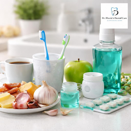 Bad breath making you feel conscious at work or with friends? At Dr Bhosle's Dental Care and Orth… post image