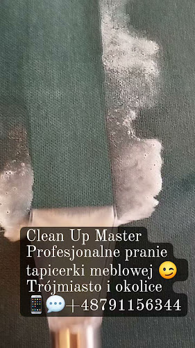 Pranie tapicerki Clean Up Master - Usługa sprzątania