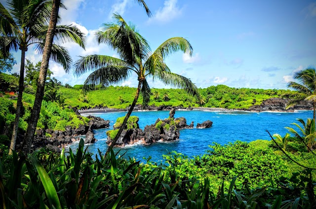 Waianapanapa Black Sand Beach