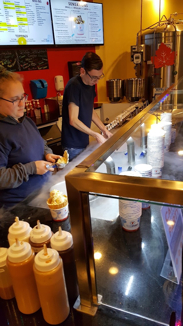 Sub Zero Nitrogen Ice Cream
