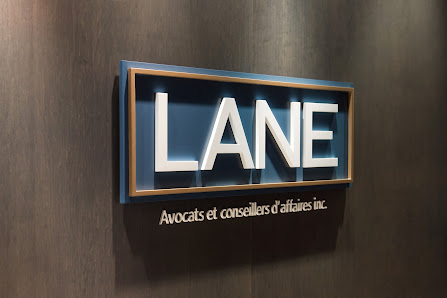 LANE, avocats et conseillers d'affaires inc. 4494, Autoroute Laval Ouest (A-­440, bureau 220, Laval, Quebec H7T 2P7, Canada