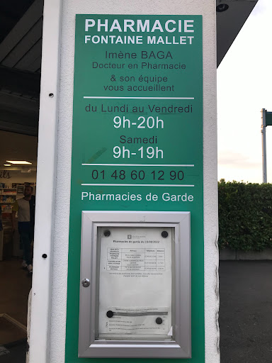 SELAS PHARMACIE FONTAINE MALLET