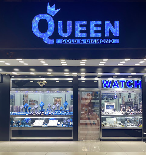 Queen gold & diamond