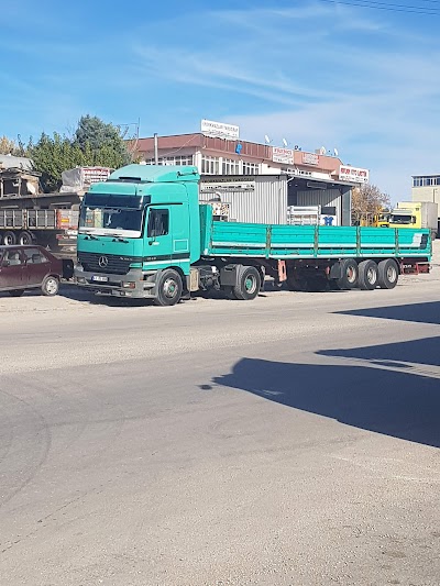 Truck And Truck Garage