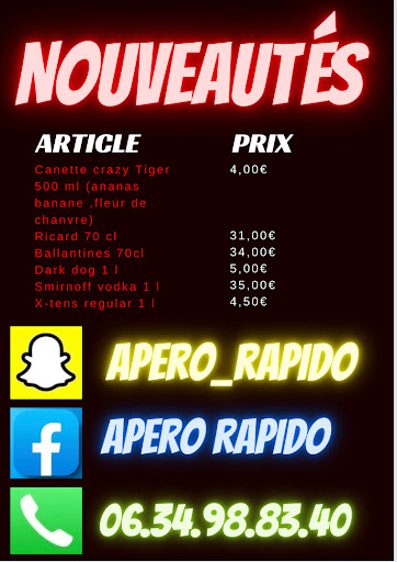 Épicerie Apéro rapido en livraison - Thumbnail