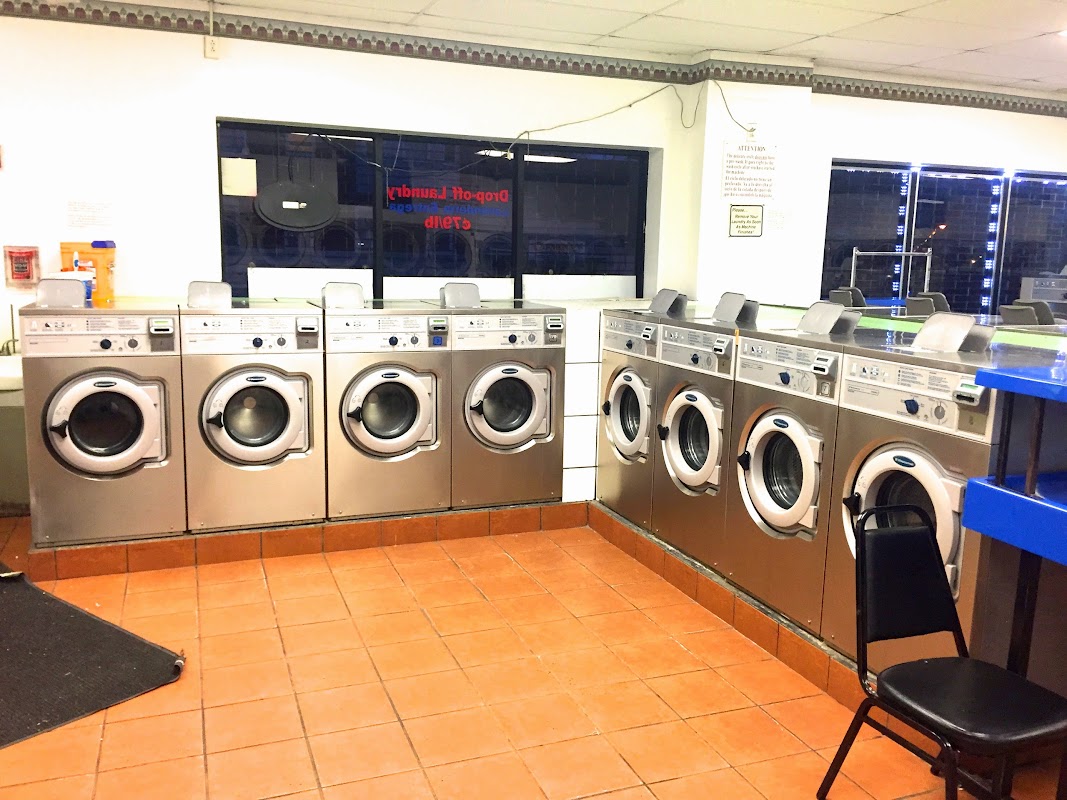 Self-service laundry at Lucky Star Laundromat, Wilmington, DE