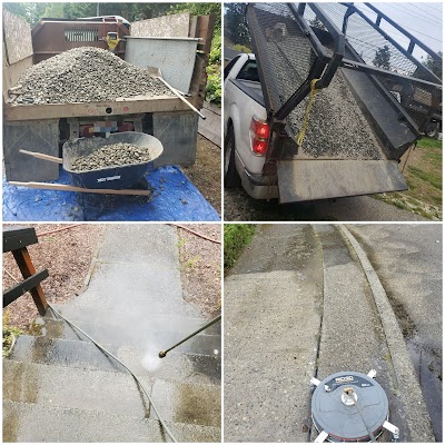 Pressure washing