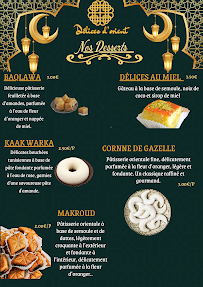 Menu Délices d'orient Page 2