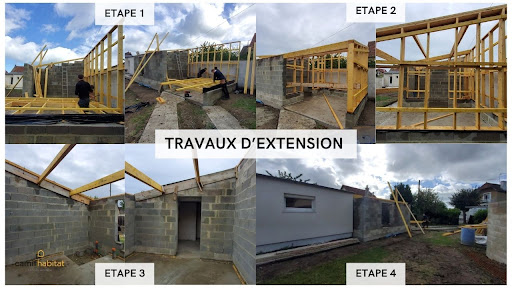 Chantier en cours à Dives-sur-Mer – Étapes de...