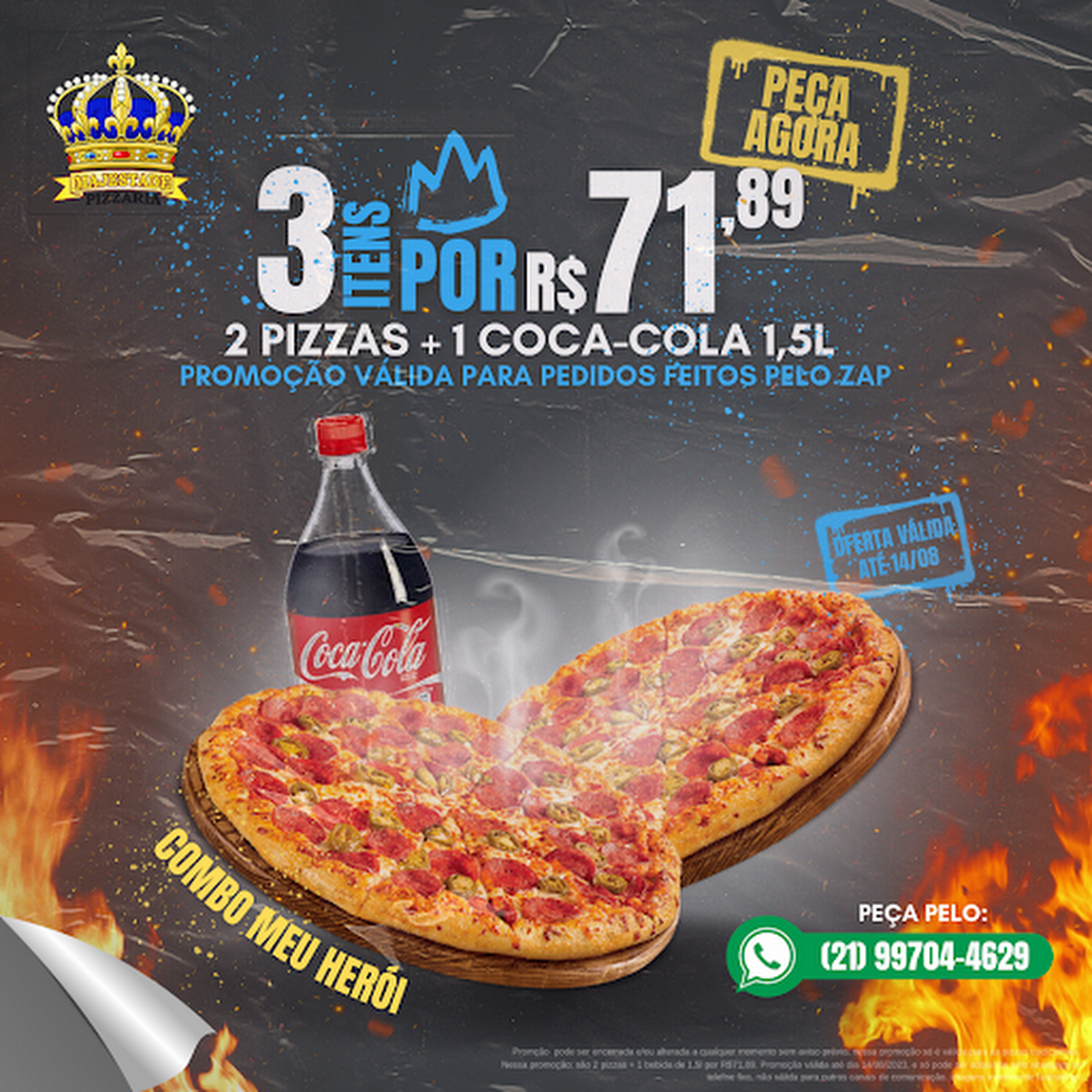 Majestade Pizzaria - Delivery em Vila Isabel