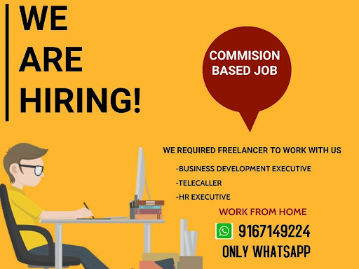 Work from home freelancing job for commission based post image