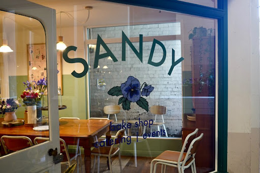 Sandy bake shop Logo