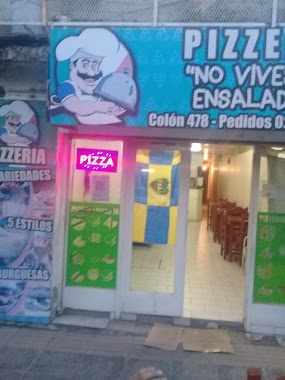 PIZZERIA NO VIVES DE ENSALADA, Author: Sebastian Figueroa