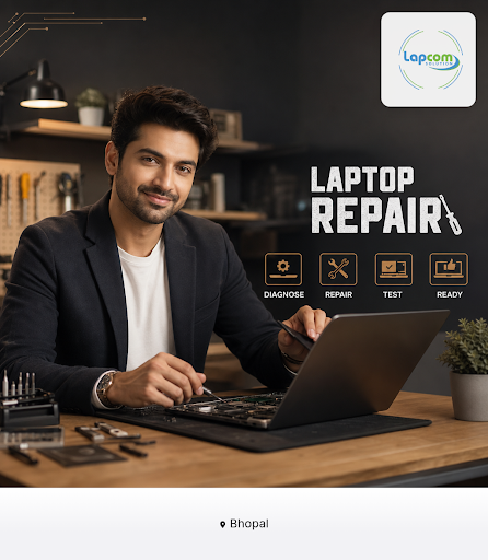 Lapcom Solution is a reliable computer repair service in Bhopal, offering expert laptop repair se…