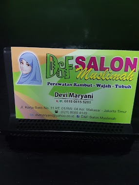 D & F Salon Muslimah, Author: riri rahmadi