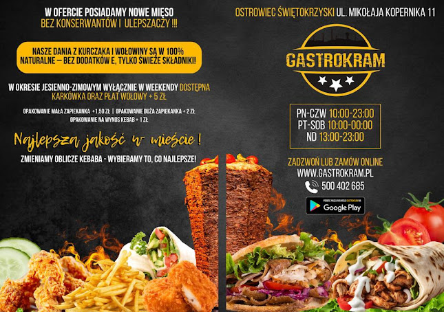 Kebab Ostrowiec - Gastrokram