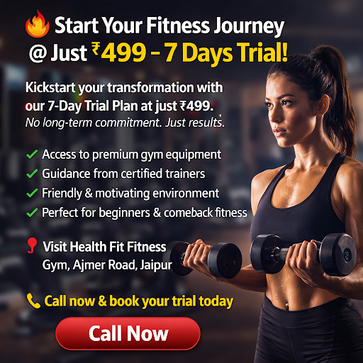 🔥 Start Your Fitness Journey @ Just ₹499 – 7 Days Trial! post image