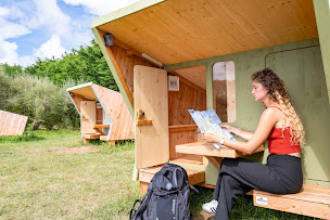 Photo n°8 de Les Cabanes de Locmaria à Locmaria (Terrain de camping)