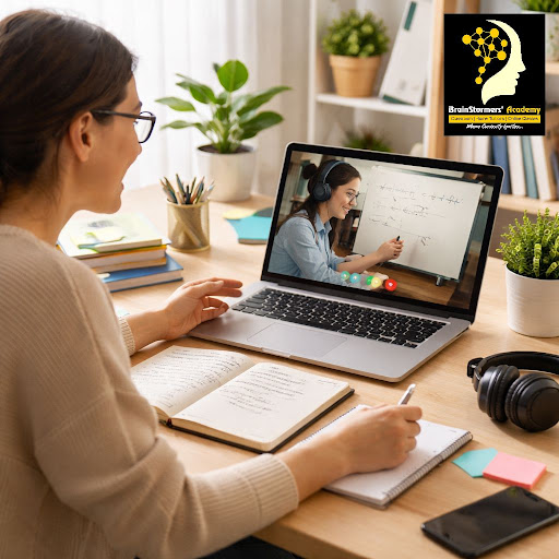 Struggling to stay focused in online classes? At BrainStormers' Academy, Smriti Nagar, Durg, we m… post image