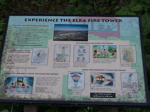 Elba Fire Tower (Stairway Hike) Parking Lot