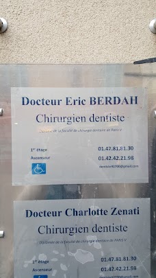 Dr. Eric Berdah paris France
