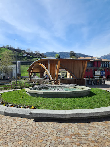 Ponte ciclopedonale in legno. - Thumbnail