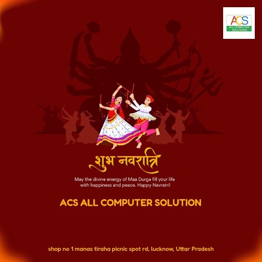 Wishing you a vibrant Navratri from ACS ALL COMPUTER SOLUTION, Lucknow's trusted Best Computer re… post image