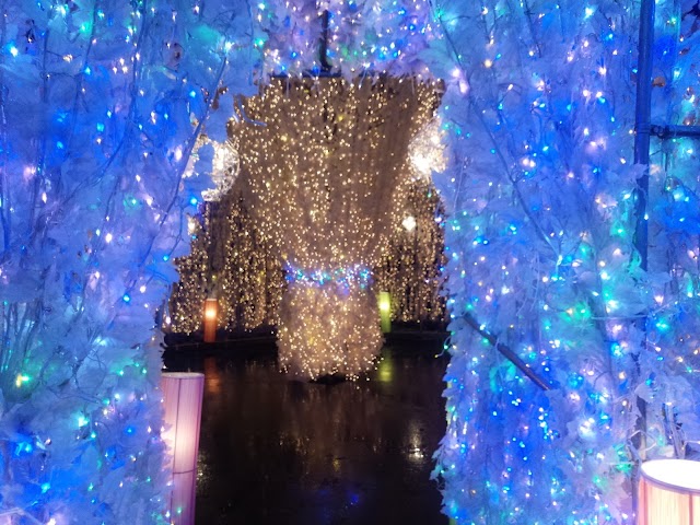 Lake Toya Onsen Illumination Tunnel