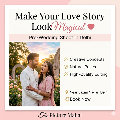 Celebrate your love story with a magical pre-wedding shoot by The Picture Mahal – Photography Stu… post image