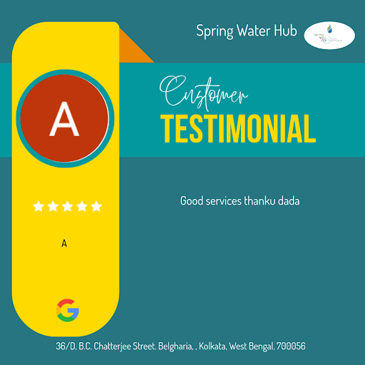A's experience with Spring Water Hub in Kolkata was exceptional! They loved our top-notch water f… post image