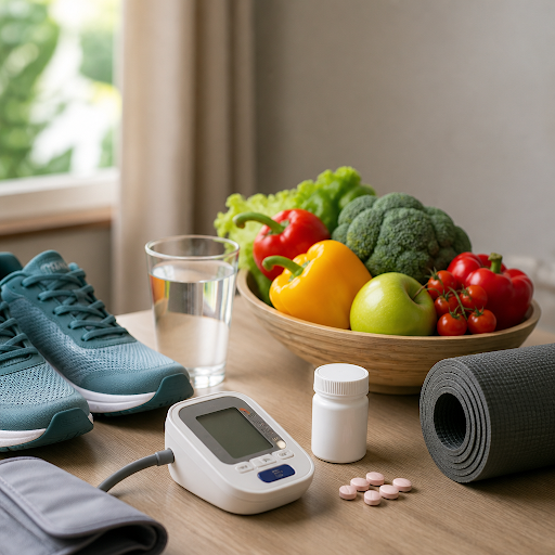 Managing high blood pressure is not just about taking tablets on time. At Dr Rajiv's Family Clini… post image