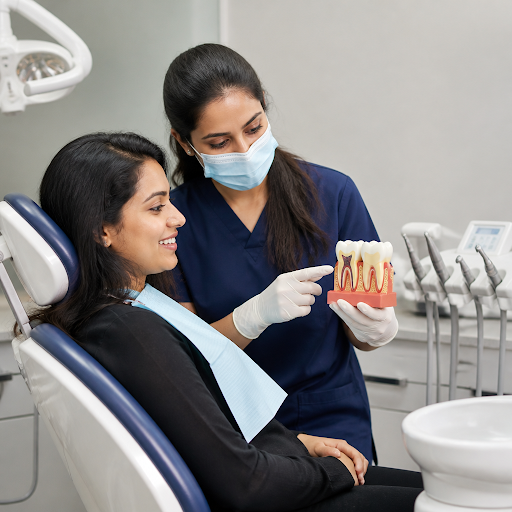 Worried you may need to remove a badly damaged tooth? At STUSA The Dental Studio - Dr. Amrita Sal… post image