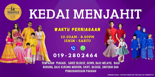 Kedai Jahit Aster Creative Textile