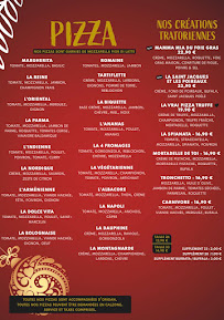 Menu Trattoria Pizza Page 2