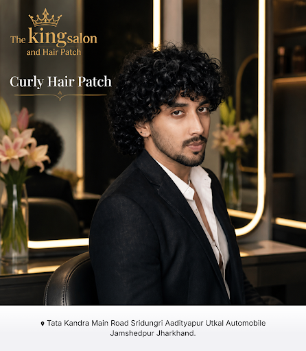 The King Salon and Hair Patch offers expert hair care solutions, including our popular Curly Hair… post image
