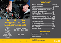 Philippe PESCHETEAU Mécanique auto à Les Bois d'Anjou