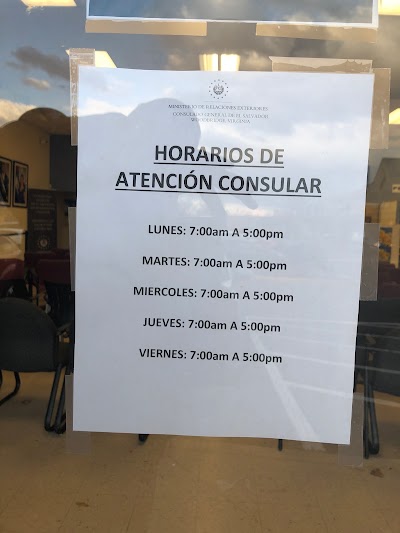 Consulado De El Salvador