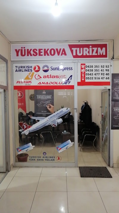 Yüksekova turizm THY acentası